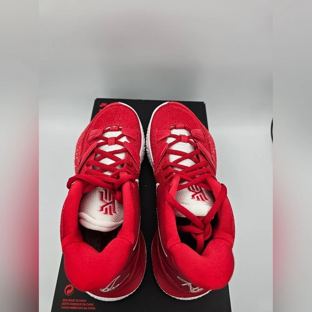 Nike Kyrie 7 TB University Red Men's Size 4.5 Box Without Lid